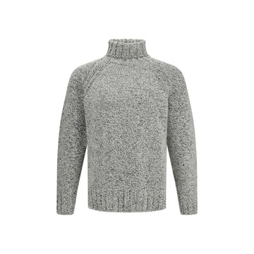 Cashmere and Wool Turtleneck Sweater