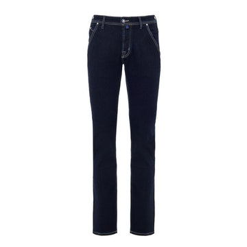 Blue Cotton Skinny Jean
