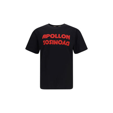 Cotton T-shirt with Apollo Dyonisos graphic print