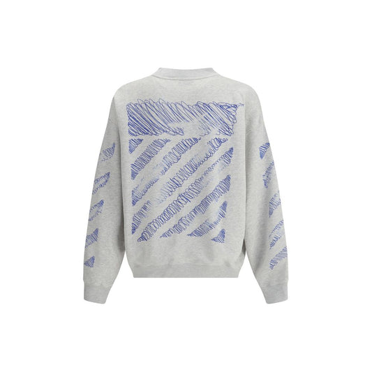 Scribble Diag Skate Crewneck