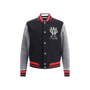 Gothic OW Wool Varsity Jacket