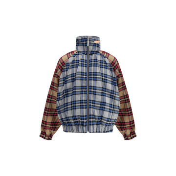 Federico patchwork check Jacket