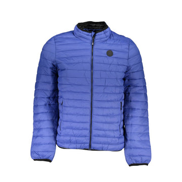 Blue Polyamide Jackets & Coat