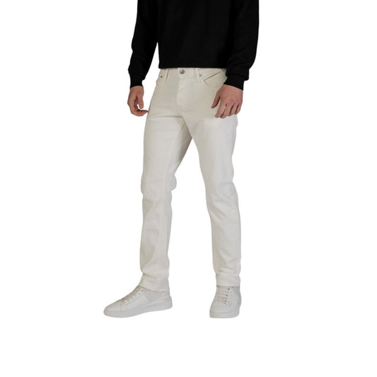 White Cotton Skinny Jean