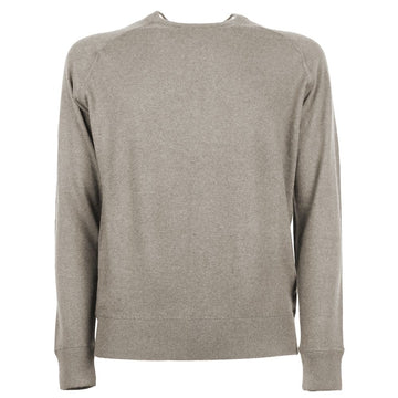 Beige Cashmere Men Sweater