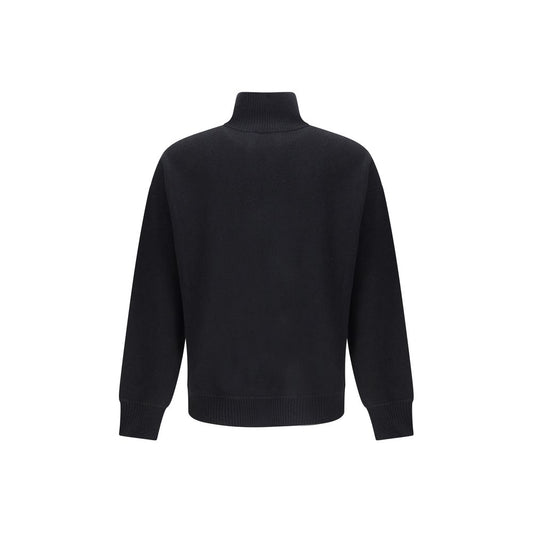 High-neck Wool Sweatshirt