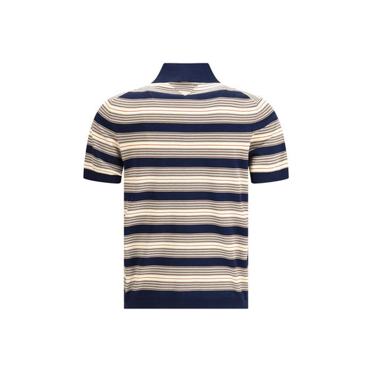 Striped cotton Polo
