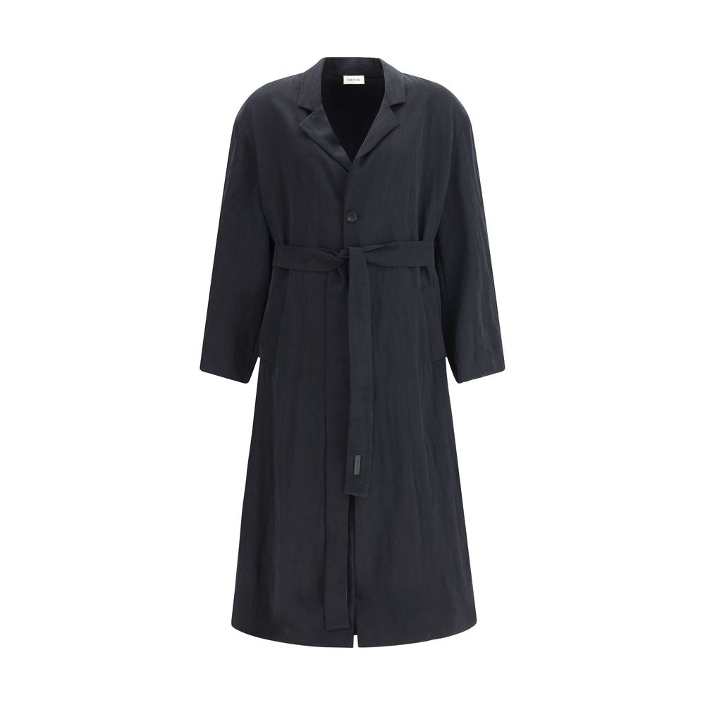 Lyocell-blend Trench Coat