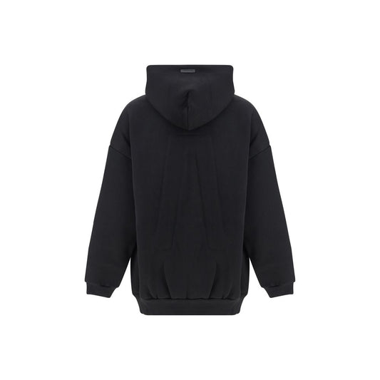 Cotton-nylon zip-up Hoodie