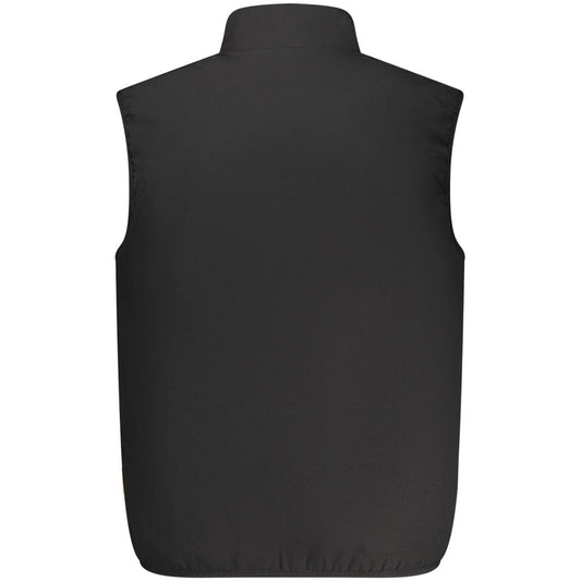 Black Polyester Jackets & Coat