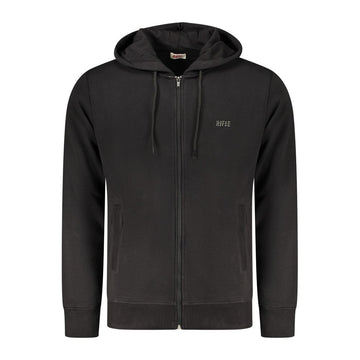 Black Cotton Sweatshirt