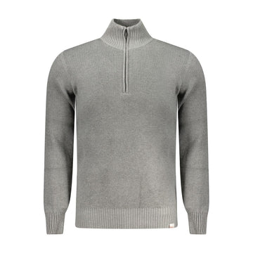 Gray Nylon Sweater