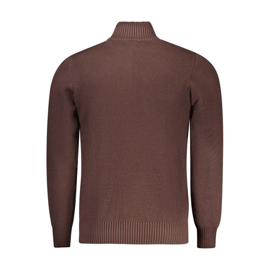 Brown Nylon Sweater