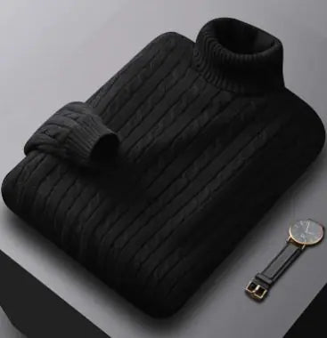 Turtleneck Thermal Sweater