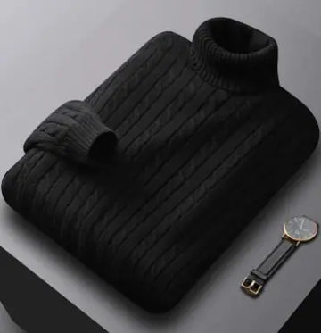 Turtleneck Thermal Sweater