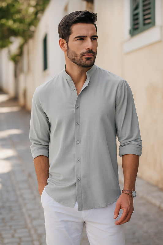 Oxford Shirt Light Grey