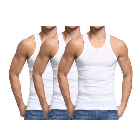 Undershirts Crew Neck White 3-Pack
