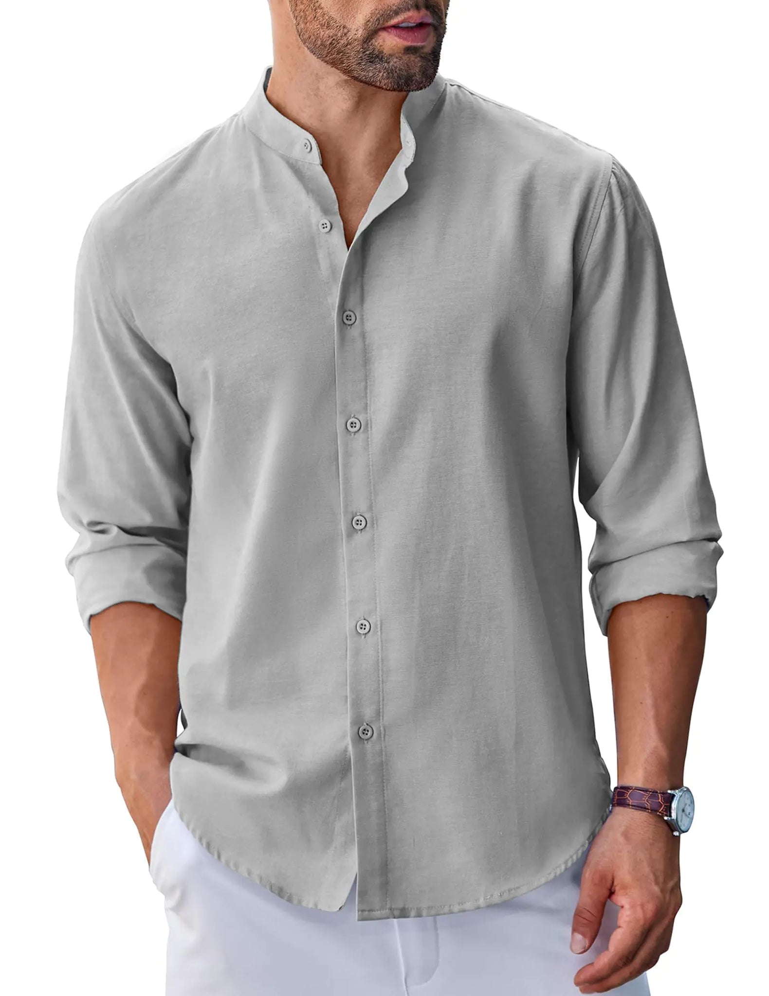 Oxford Shirt Light Grey
