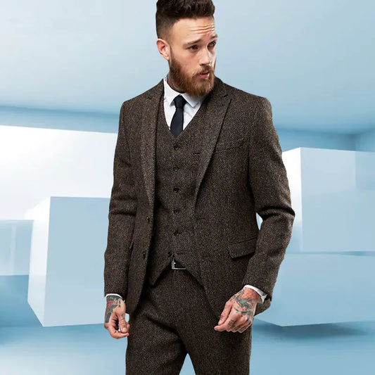 Slim Fit Suit 3-Piece